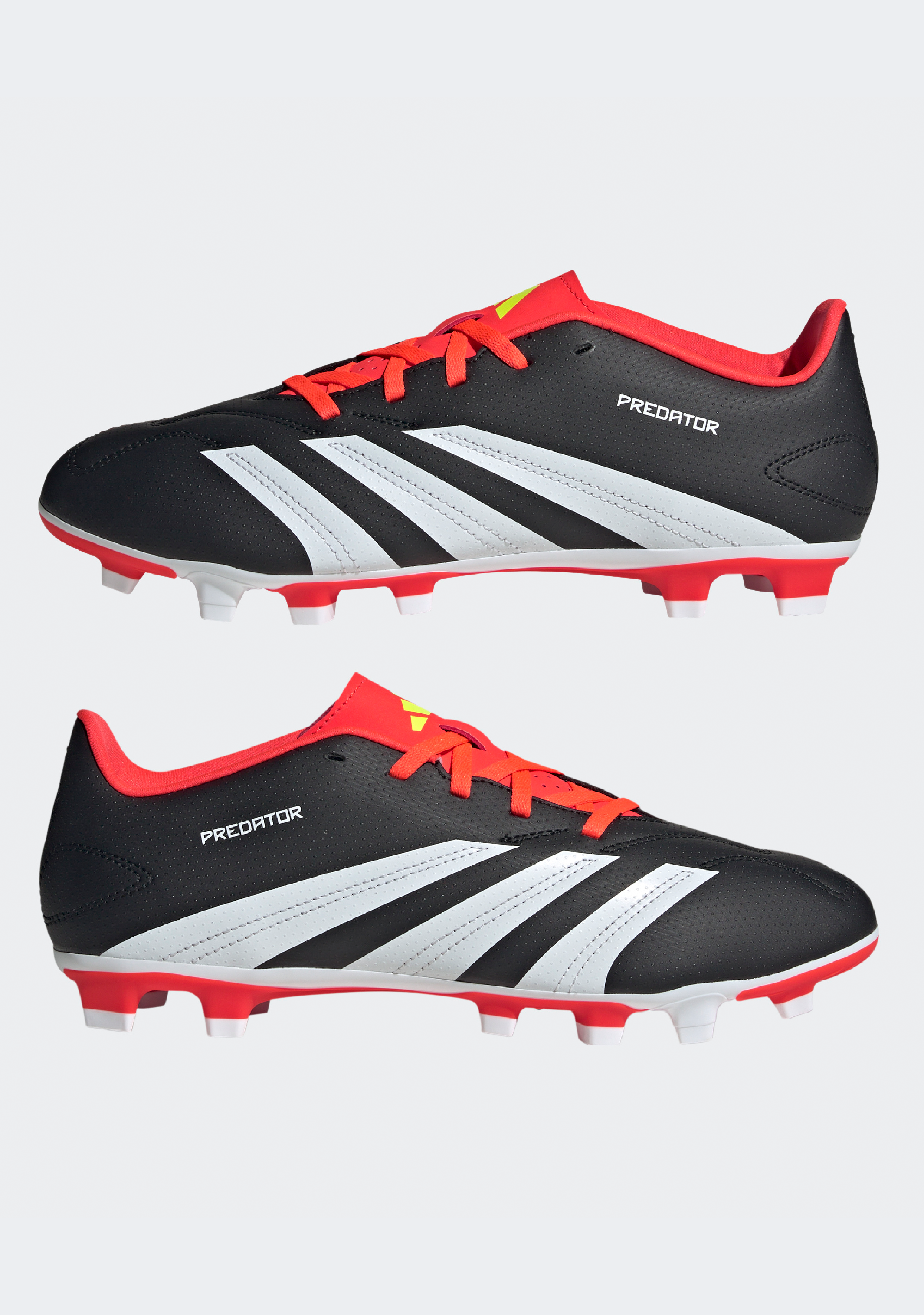 Adidas Predator Club FG Men's Soccer Cleats - Lightweight Flexible Football Boots for Firm Ground, Perfect for Training & Matches