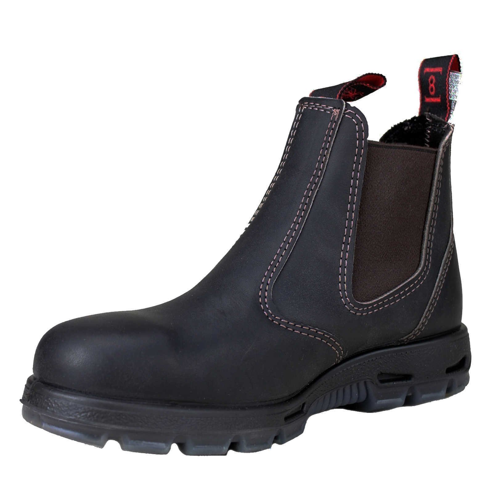 Redback Men's Work Boots - Durable & Comfortable Safety Footwear for Construction, Hiking & Outdoor Work