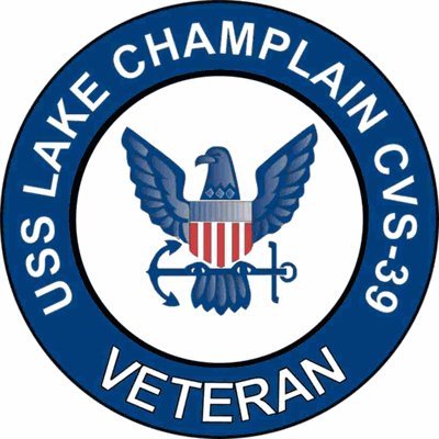 USS Lake Champlain CVS-39 Navy Veteran Decal Sticker Set - 3.8 Inch Patriotic Military Stickers (6-Pack) - Perfect for Cars, Laptops, Windows & Military Appreciation Gifts