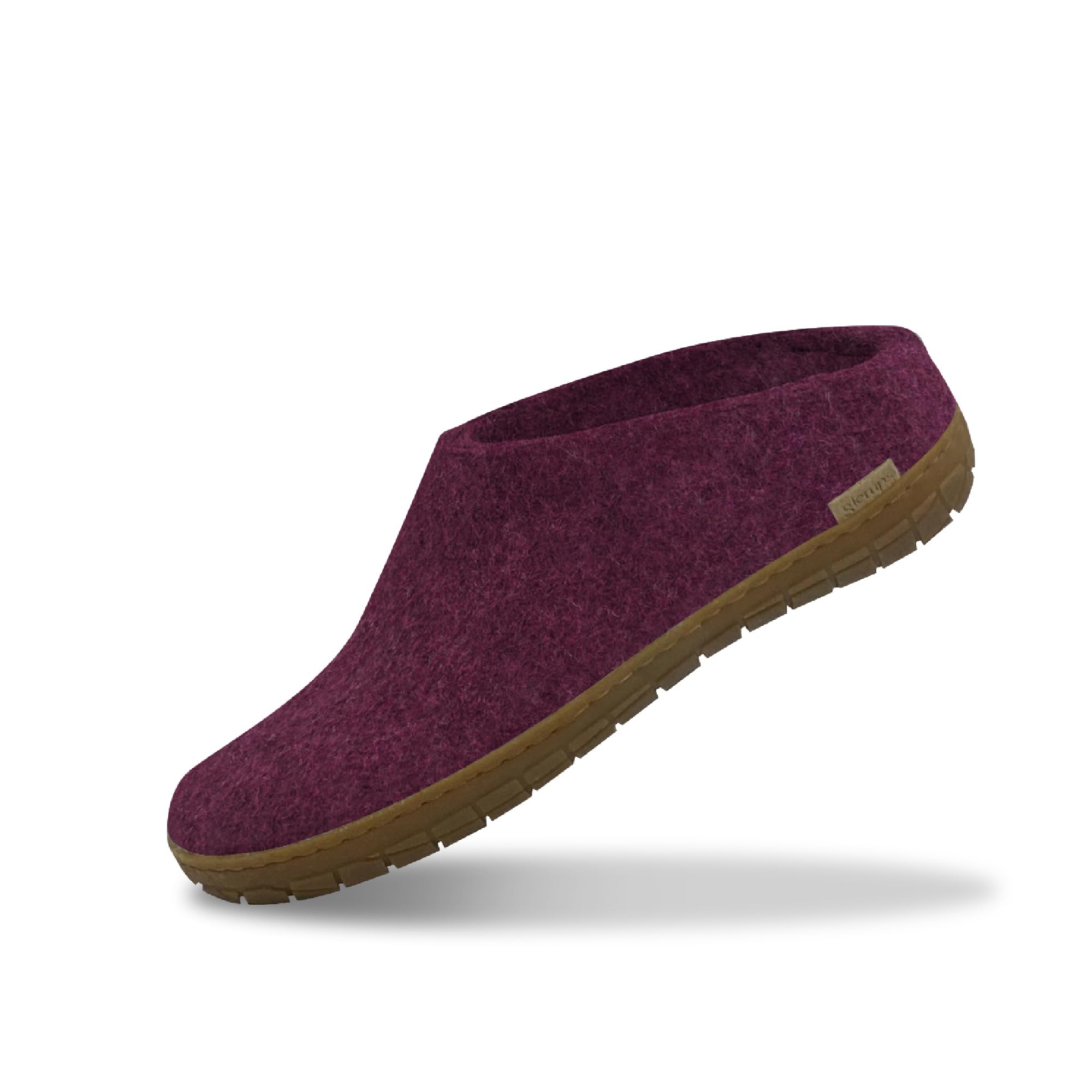 Premium Unisex Wool Slippers with Rubber Sole - GLERUPS Slip-On Indoor/Outdoor Comfort Shoes for Women & Men | Perfect for Home, Office, and Casual Wear