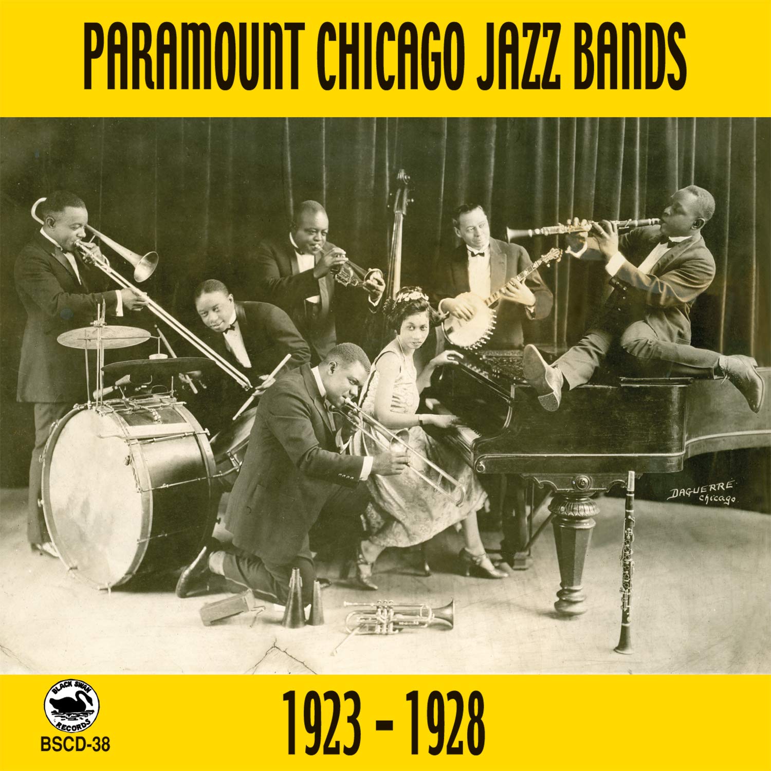 Paramount Chicago Jazz Bands 1923-1928 - Classic Jazz Music Collection for Vintage Music Lovers, Jazz Enthusiasts & Record Collectors - Perfect for Home Listening, Music Studies & Jazz History Exploration