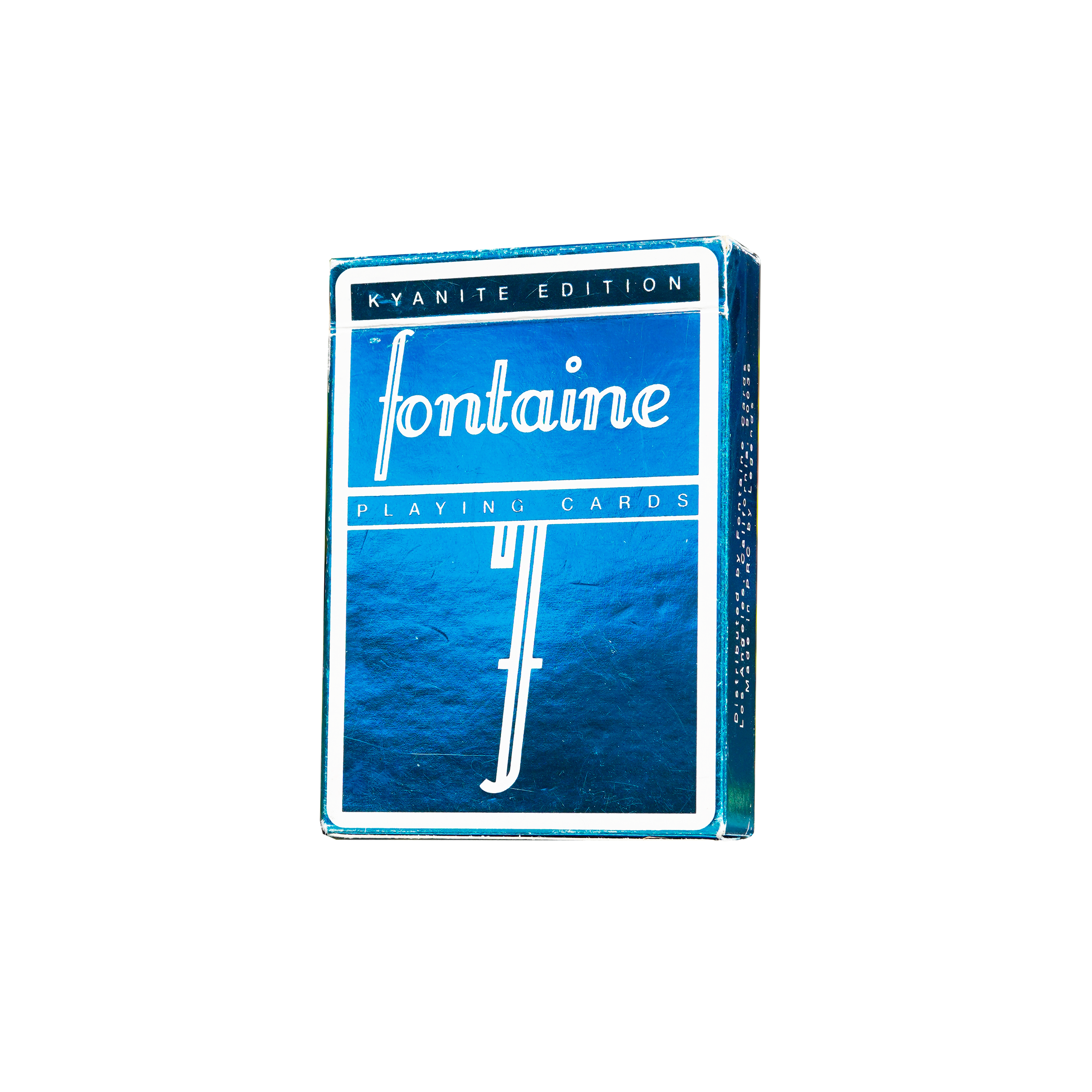 Kyanite Foil Fontaines Playing Cards - Premium Collectible Deck for Cardistry, Magic & Poker | Perfect for Card Tricks, Performances & Game Nights