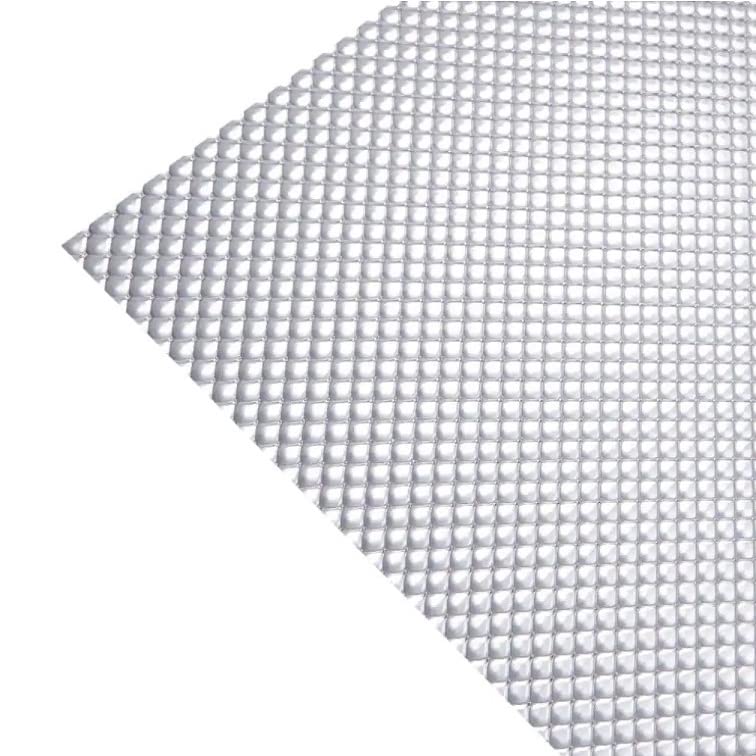 Clear Acrylic Prismatic Ceiling Lighting Panels - 8 Pack Custom Size 0.125