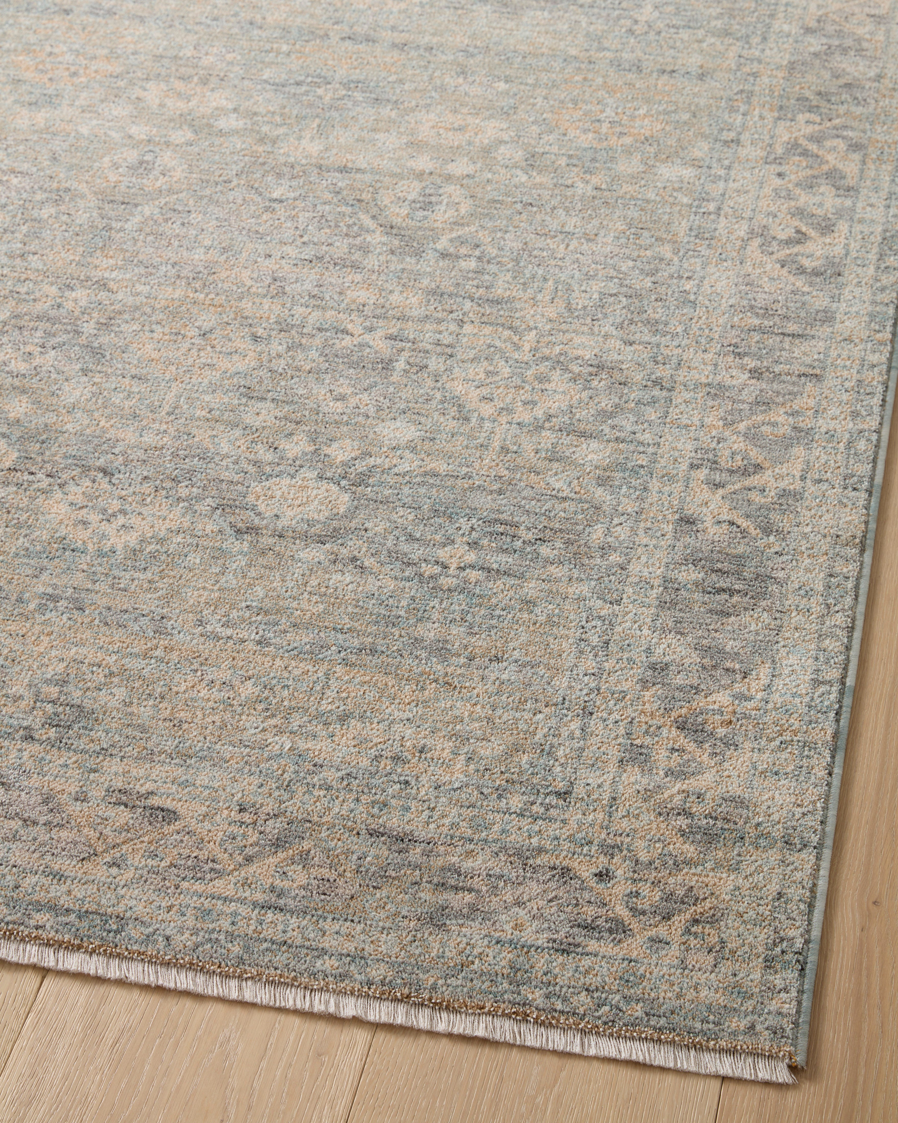 Blake Sky Beige Area Rug - Soft Plush Shag Carpet for Living Room, Bedroom, Nursery - Non-Slip & Washable Home Decor