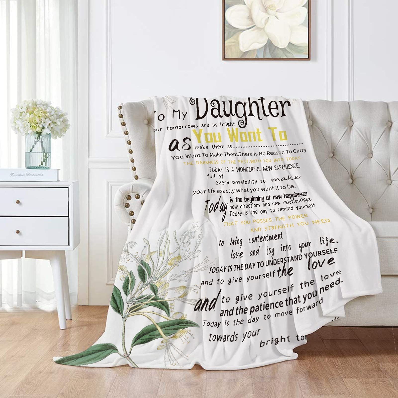 Soft Cozy Sloth Print Flannel Blanket 120