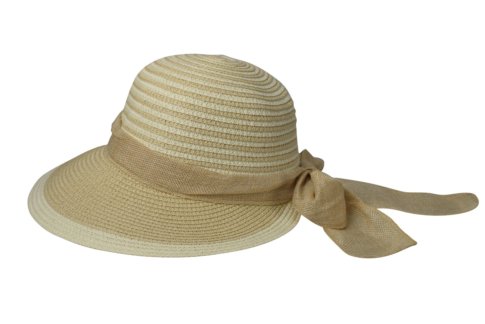 Women's Floppy Bow Knot Asymmetric Wide Brim Panama Sun Hat - Stylish UV Protection for Beach, Vacation & Summer Outdoor Activities