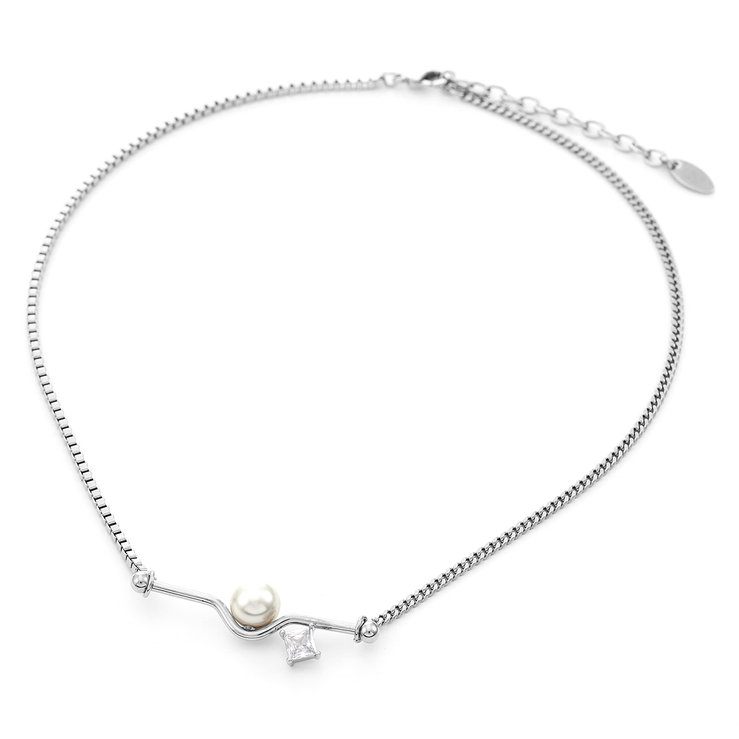 Elegant C.Paravano Necklaces for Women - Gold/Silver Chain Pendant Necklace Jewelry | Perfect for Gifts, Parties & Everyday Wear