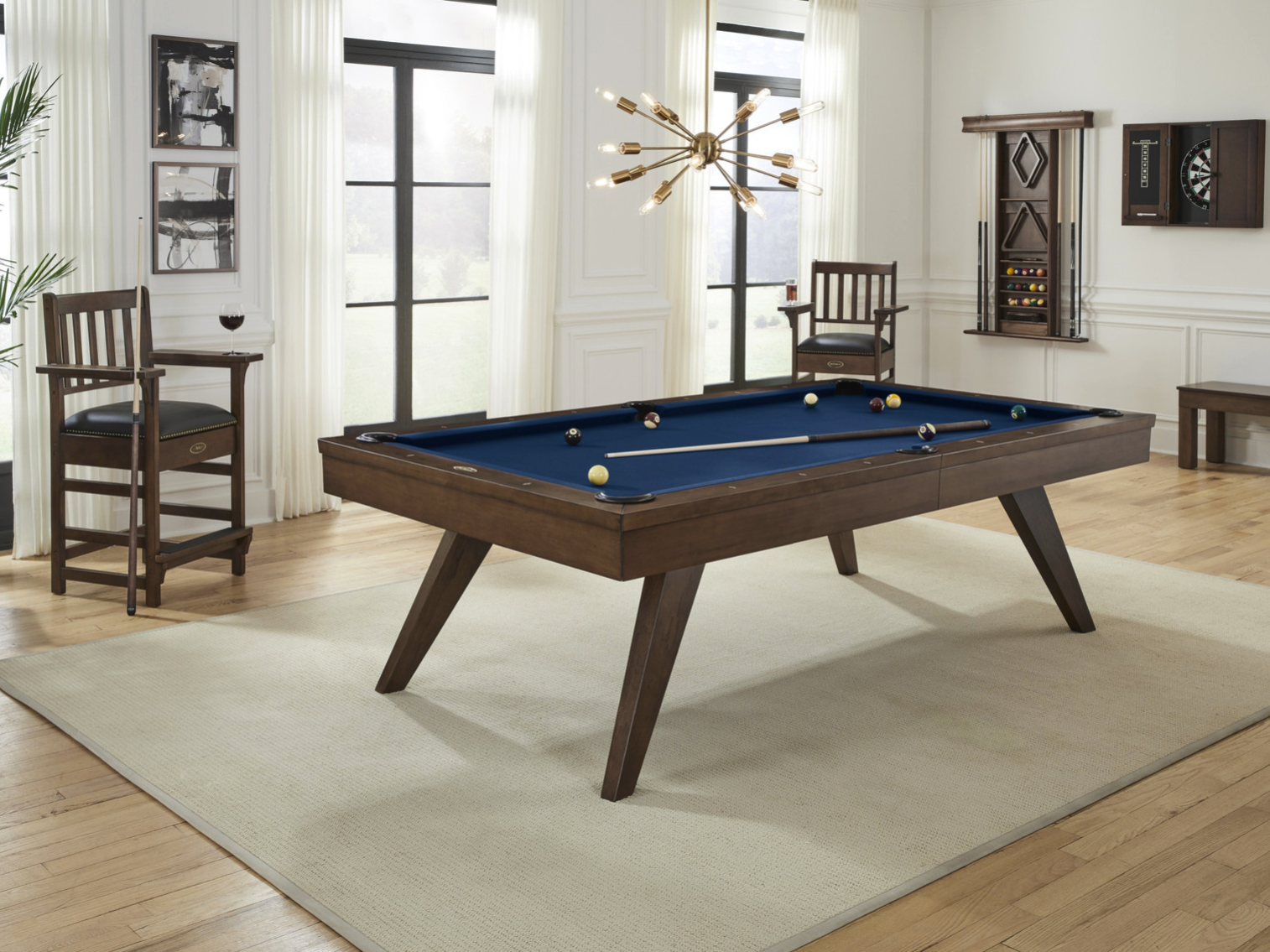Imperial Oslo Pool Table - Professional 8-Foot Billiard Table for Home & Game Room - Perfect for Family Fun & Entertainment