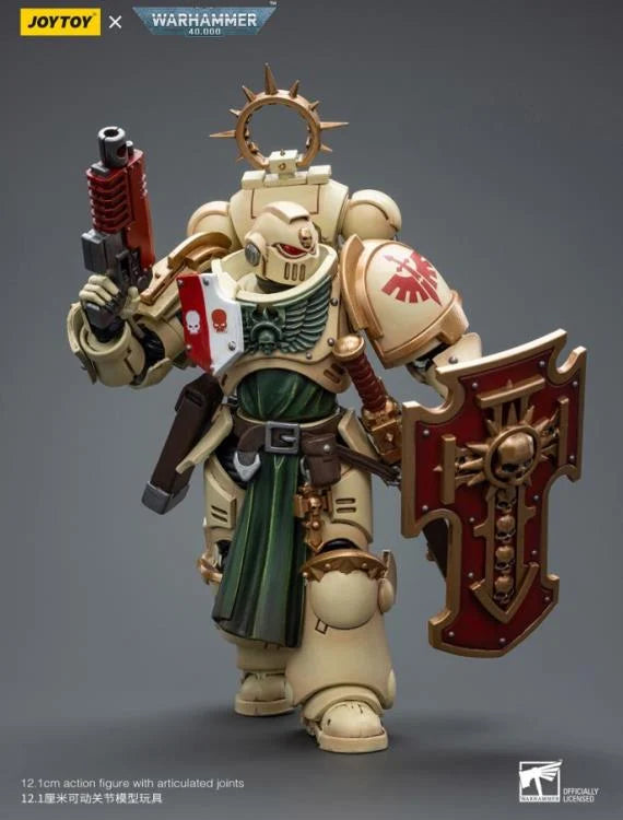 JOYTOY Warhammer 40k Dark Angels Bladeguard Veteran Action Figure - Collectible Miniature for Tabletop Gaming & Display