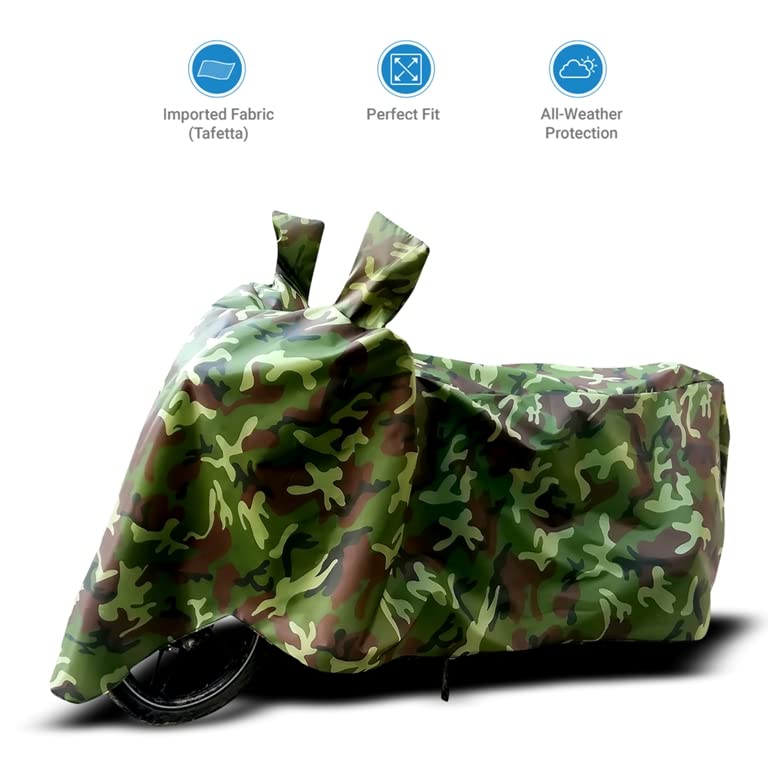 FREE BEE Waterproof Motorcycle Cover for Royal Enfield Continental GT 650 - All-Weather Protection for Outdoor Parking & Storage