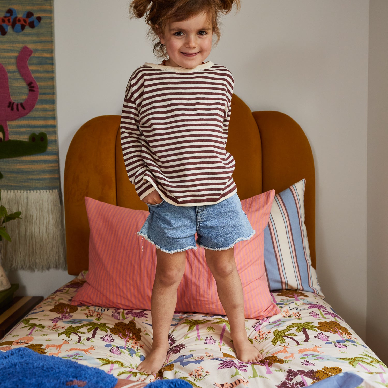Kaeya Kids Knit Top - Soft Cotton Long Sleeve Shirt for Girls & Boys | Perfect for School, Playdates & Family Outfits