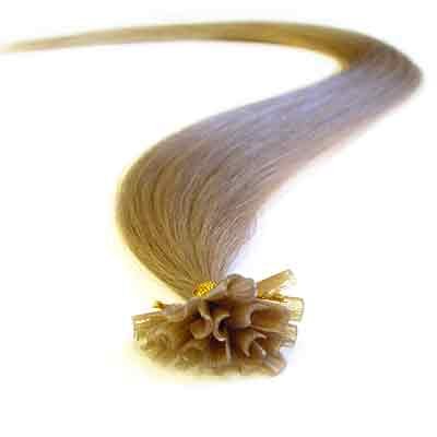 200 Strands Straight Pre-Bonded U-Tip Human Hair Extensions 22