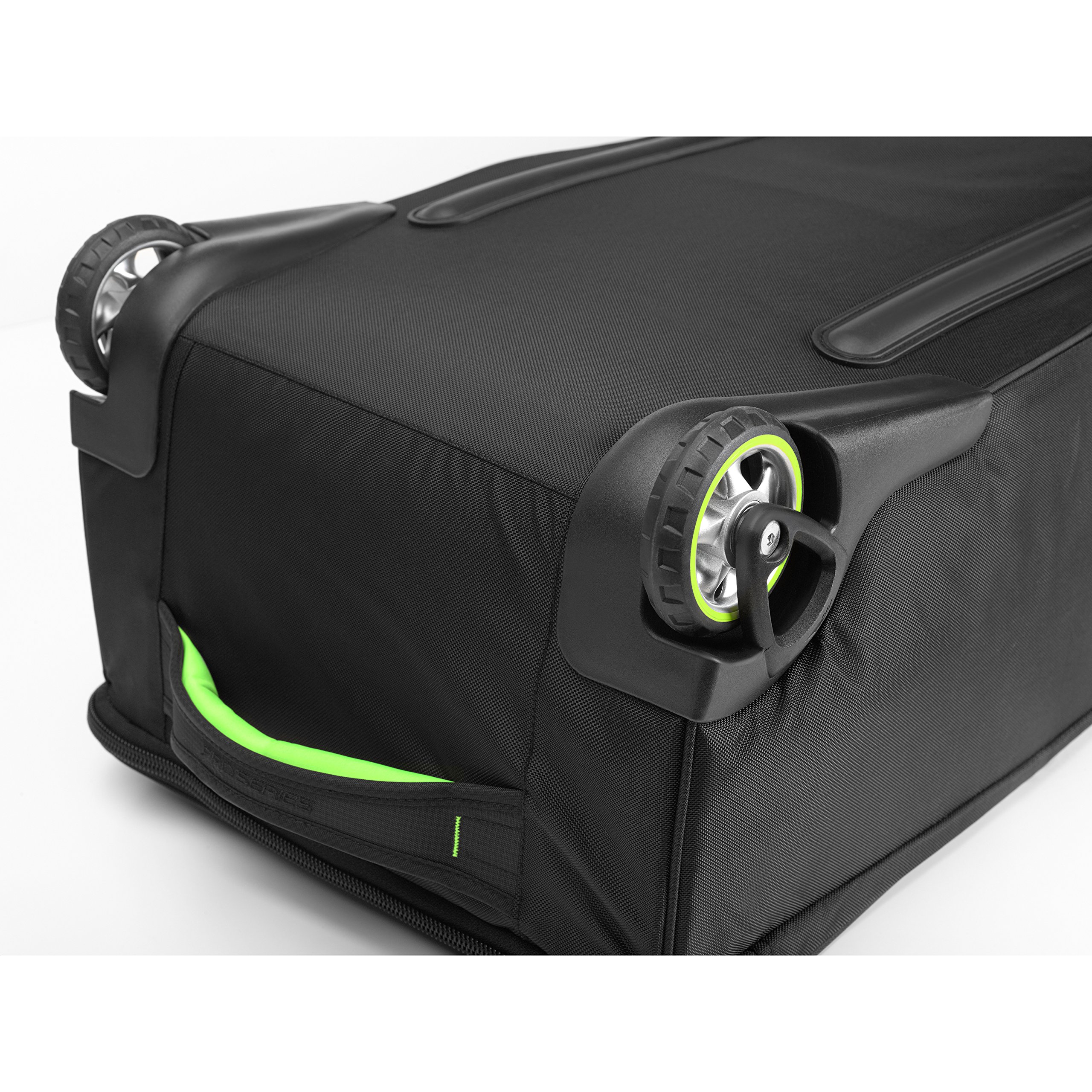 High Sierra Wheeled Ski & Snowboard Travel Bag - Black/Zest, One Size - Perfect for Air Travel & Winter Sports Gear Storage