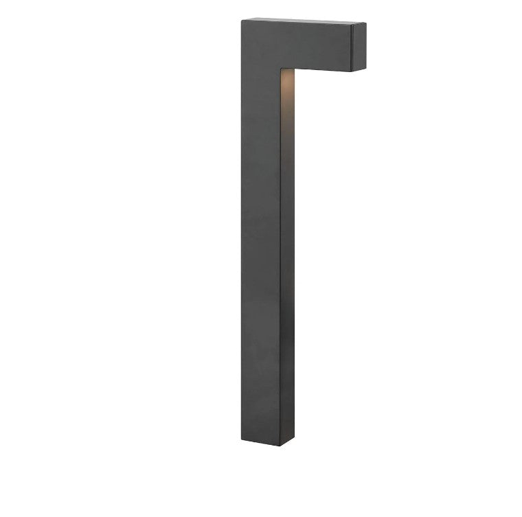 HINKLEY ATLANTIS 12V LED Pathway Light - Satin Black (1518SK LL) for Garden, Walkway, and Landscape Lighting