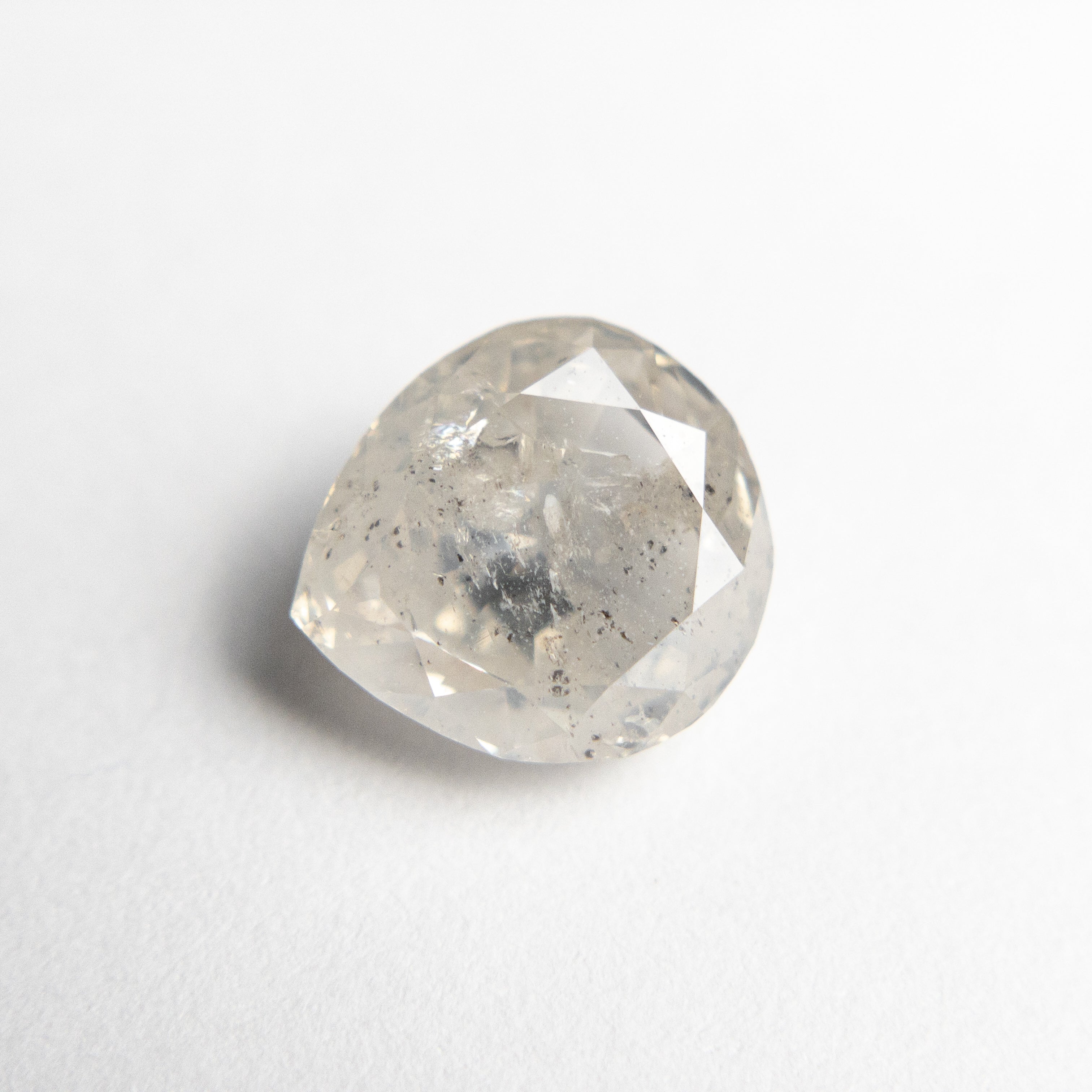 2.16ct Pear-Shaped Double Cut Diamond (8.35x7.77x4.30mm) - Natural Loose Gemstone for Engagement Rings & Jewelry Making