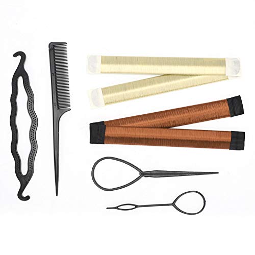 6pcs DIY Hair Braiding Tool Kit - Professional Hairdresser Styling Accessories for Braids, Twists & Updos - Perfect for Salons, Home Use & Hair Styling Practice