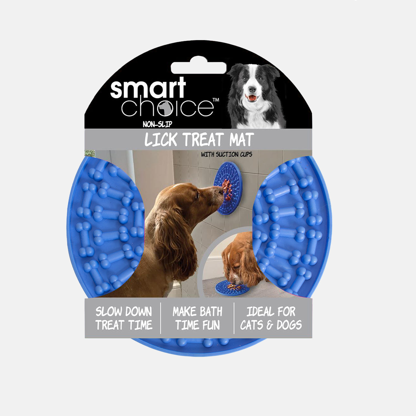 Best Lick Mat for Dogs - Slow Feeder & Anxiety Relief - Perfect for Mealtime, Training, and Grooming