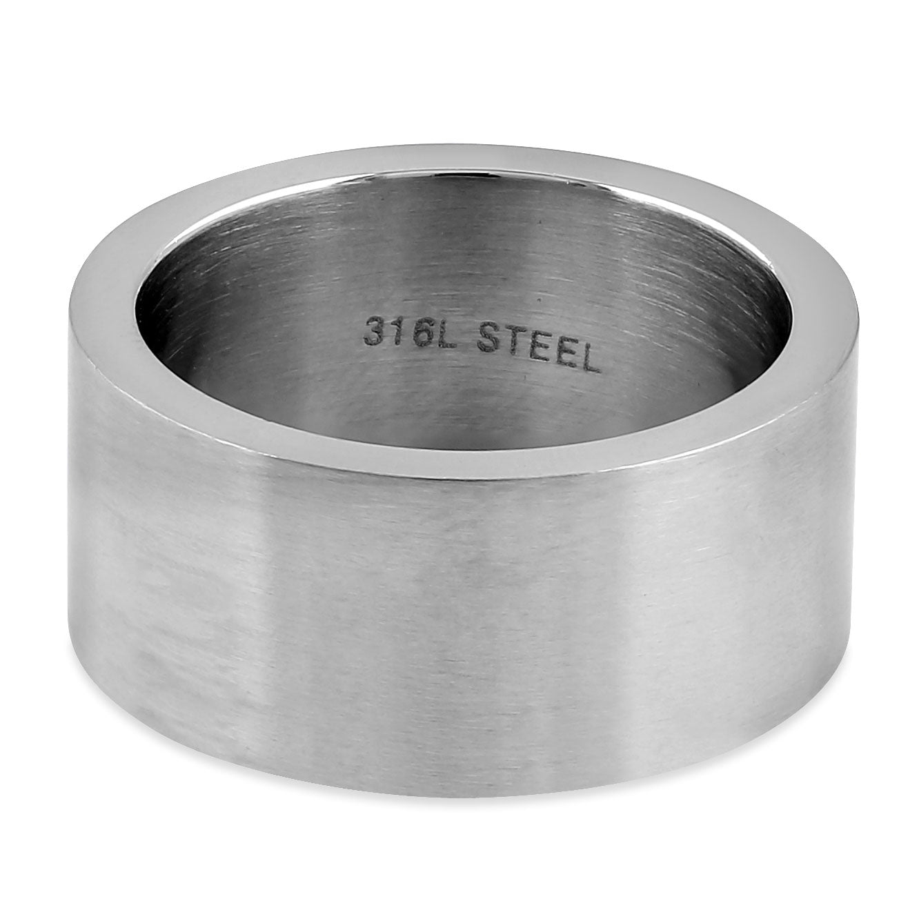 10MM Stainless Steel Band Ring for Men & Women - Durable, Hypoallergenic Wedding, Engagement, or Fashion Jewelry - Perfect for Everyday Wear & Special Occasions