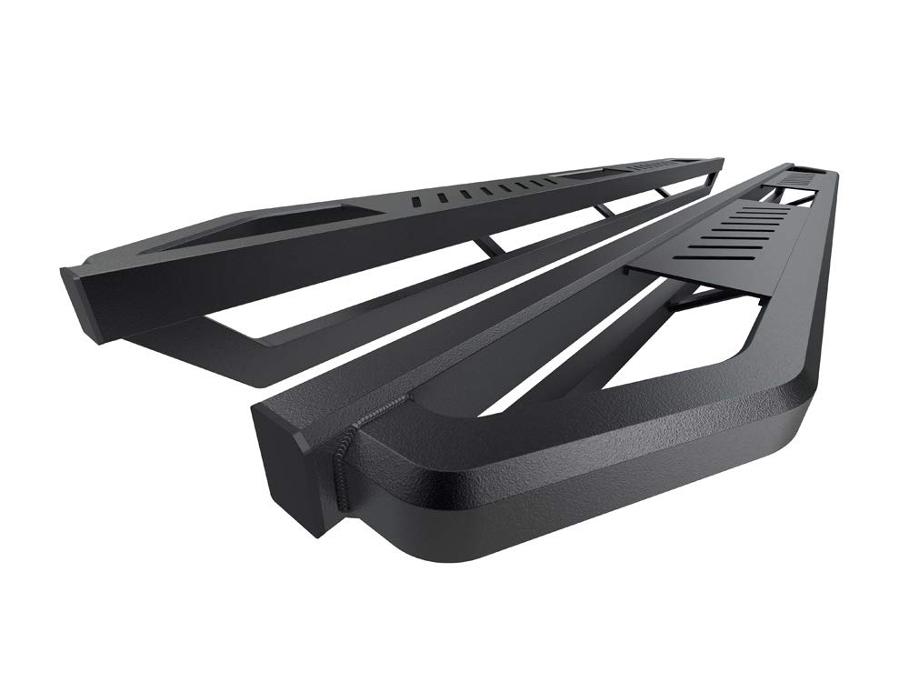 APS 6.5 Inch Stainless Steel Running Boards Nerf Bars - Compatible with Chevy Suburban & GMC Yukon XL 2005-2020 (Excluding Z71 Hybrid) | Chevy Avalanche 2002-2013 (Without Body Cladding) | Side Steps for Truck & SUV Protection & Easy Entry