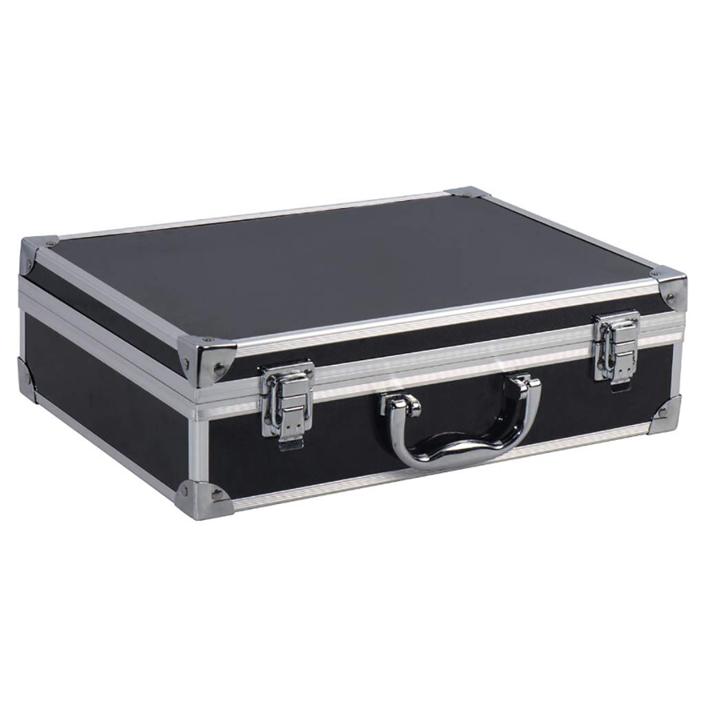 Universal Padded Foam Tool Storage Case with Lock - Portable Aluminum Carrying Box for Craftsman Tools | Travel & Workshop Use