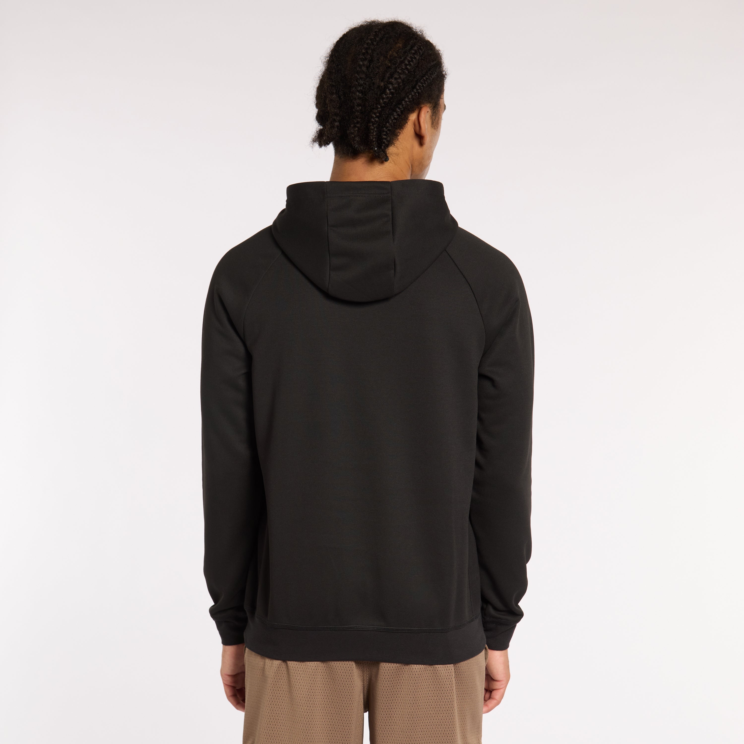 Reebok Hoopwear Hoodie for Men & Women - Black Athletic Pullover Sweatshirt for Basketball, Gym & Casual Wear