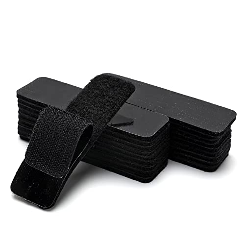 Heavy Duty Mounting Tape - Double-Sided Hook & Loop Strips for Indoor/Outdoor Use