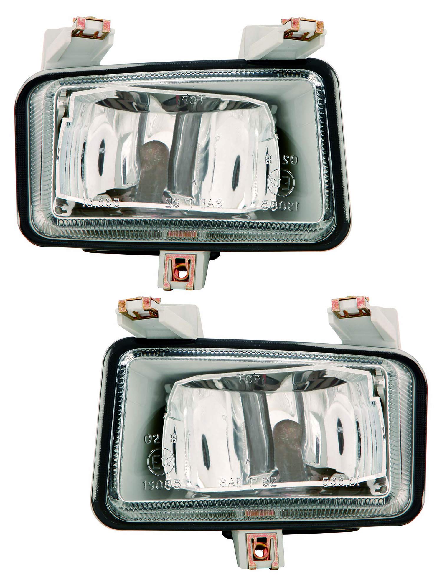 Saab 9-3 Fog Lights Replacement Set - Compatible with 1994-1998 Hatchback & Convertible Models - Driver & Passenger Side - Perfect for Night Driving and Bad Weather Conditions
