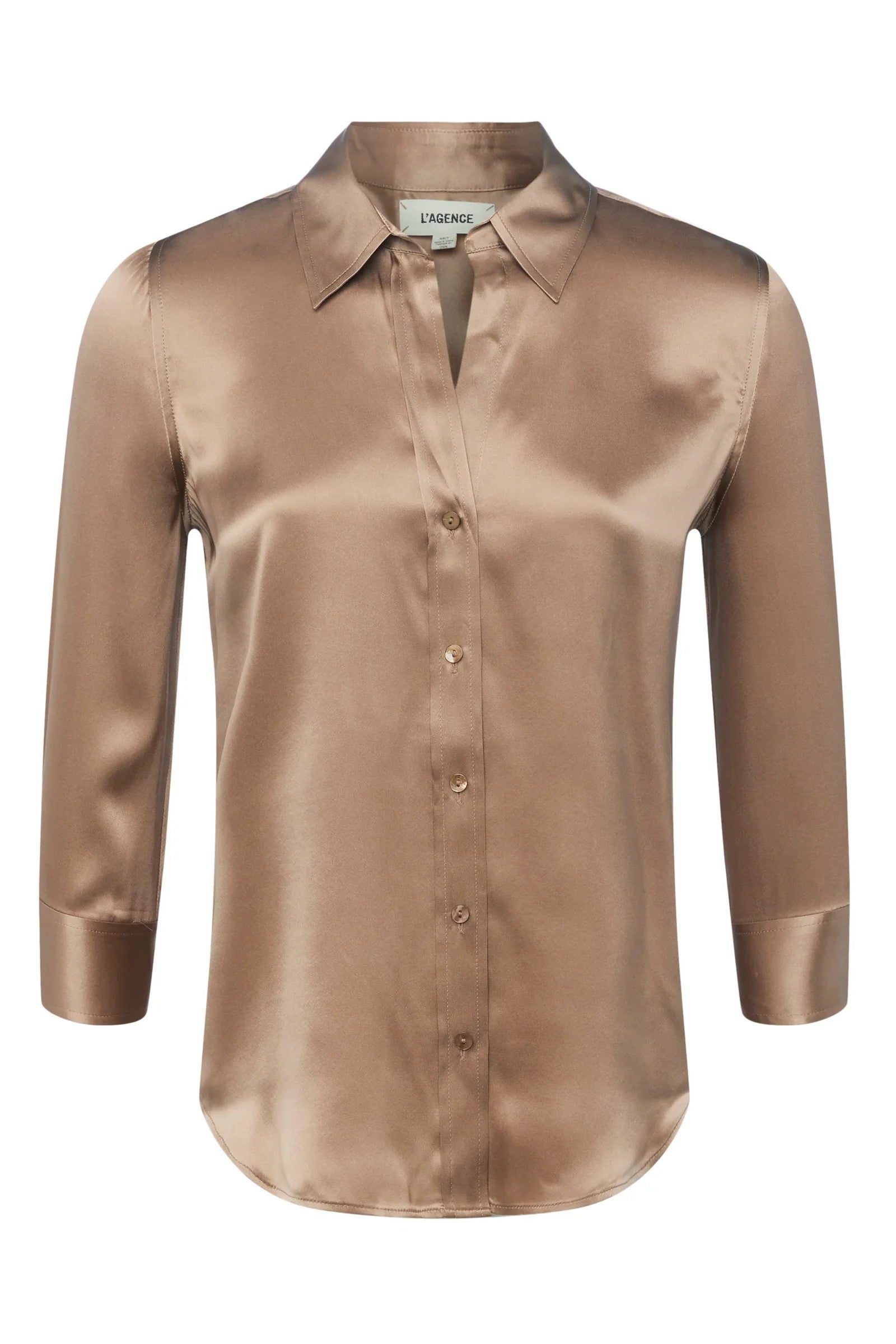 L'Agence Dani Blouse - Women's Elegant Silk Blouse for Work & Evening Wear | Perfect for Office, Date Night & Special Occasions