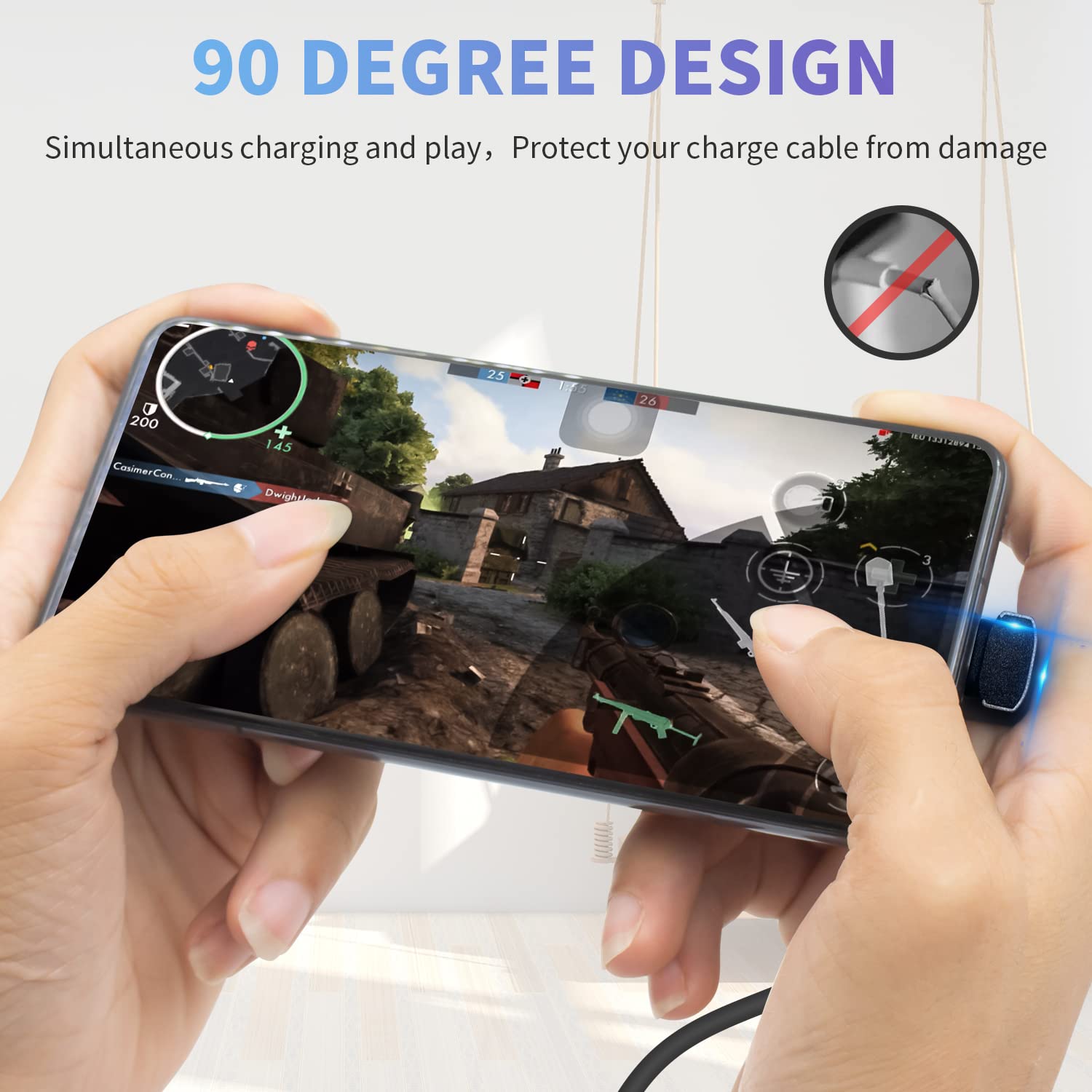 Duttek 90 Degree Right Angle USB C Adapter (2-Pack) - 40Gbps USB 4 Cable Extender, Male to Female Connector - Supports 8K@60Hz Video & 240W PD Charging - Compatible with Tablets, Hubs, Thunderbolt Devices - Perfect for Home Office, Gaming & Multimedia Setups