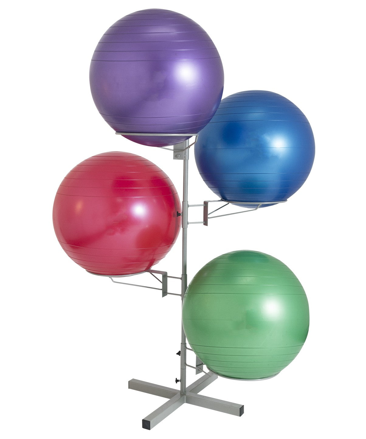 Premium Fitball Rack - Heavy Duty Exercise Ball Holder for Yoga, Pilates & Gym Storage - Perfect for Home & Studio Fitness Equipment Organization
