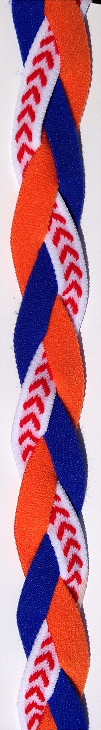 Non-Slip Sports Headband - Triple Braided Nylon Athletic Headband for Women & Men - Perfect for Running, Yoga, Workouts & Sweat Absorption