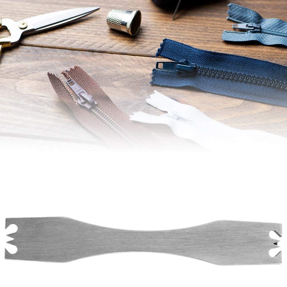 GLOGLOW Zipper Teeth Remover Tool - Heavy Duty Steel Zipper Gear Repair Kit for Leathercraft (3# & 5# Sizes) | Perfect for DIY Leather Projects, Bag Repair & Clothing Fixes