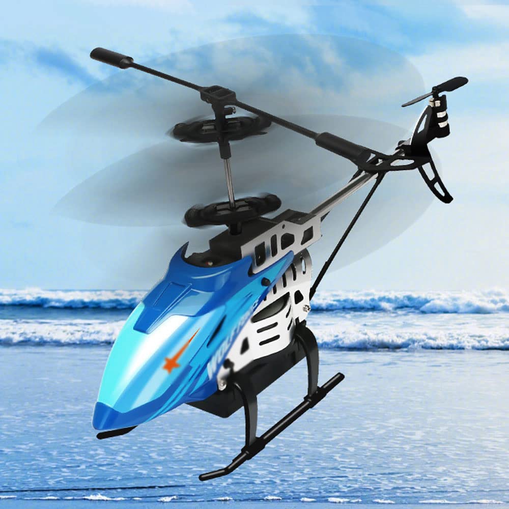 KUEYANB Rechargeable Remote Control Helicopter - Fixed Height & Drop Resistant RC Helicopter Toy for Kids & Adults, Easy-to-Fly Outdoor Aircraft Model with LED Lights - Perfect Birthday Gift for Boys & Girls | Indoor & Outdoor Play, Backyard Fun, STEM Learning Toy