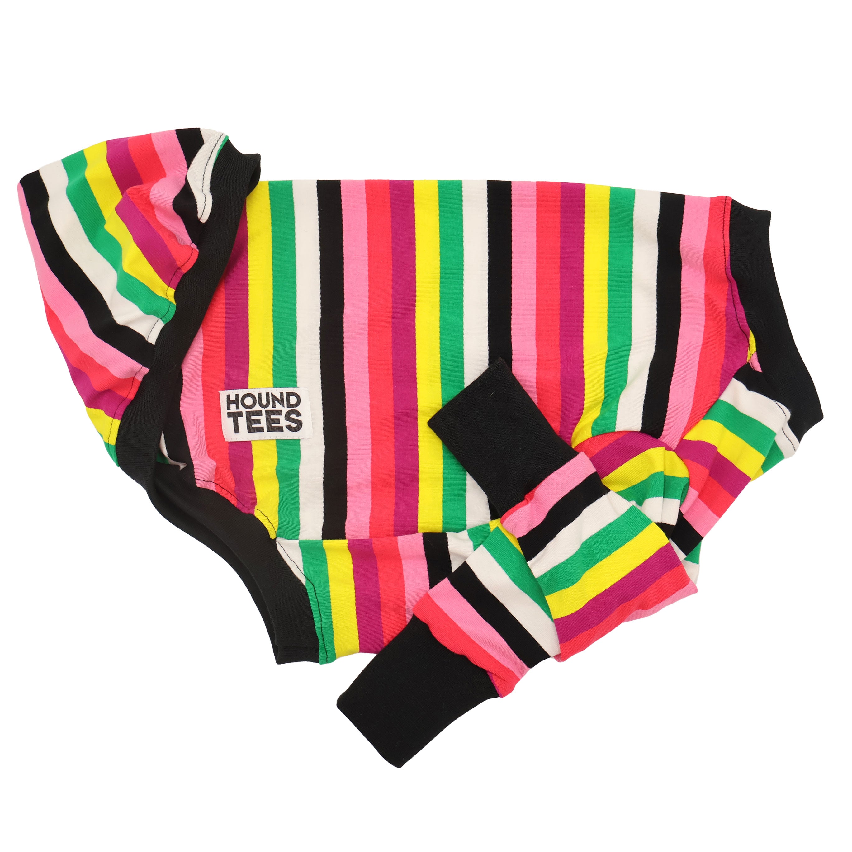 Liquorice Allsorts Whippet Long Sleeve Hound T-Shirt | Cute Dog Lover Apparel for Casual Wear & Gifts