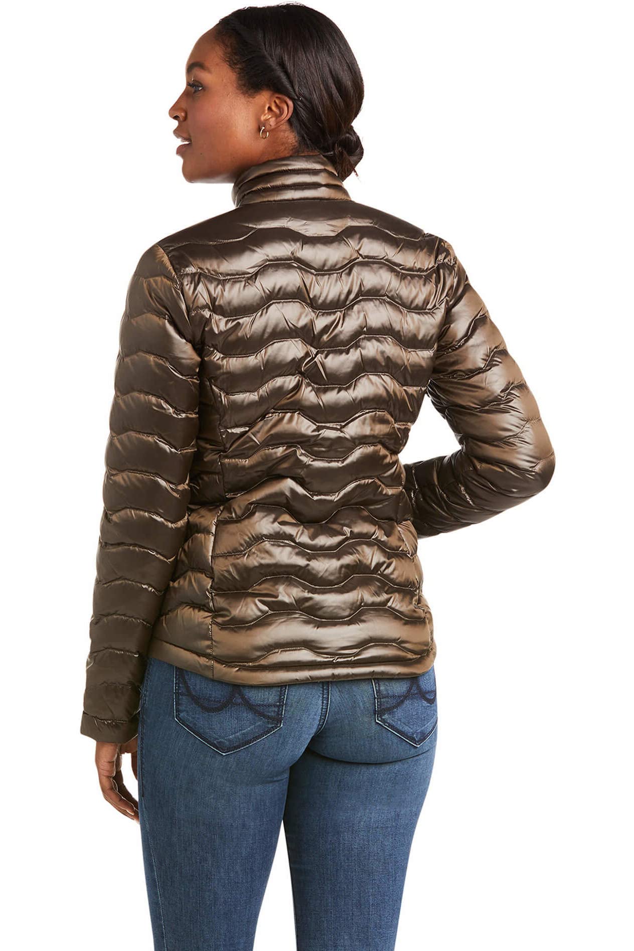 Ariat Women's Ideal 3.0 Down Jacket - Lightweight Warm Winter Coat for Outdoor Activities, Hiking & Casual Wear