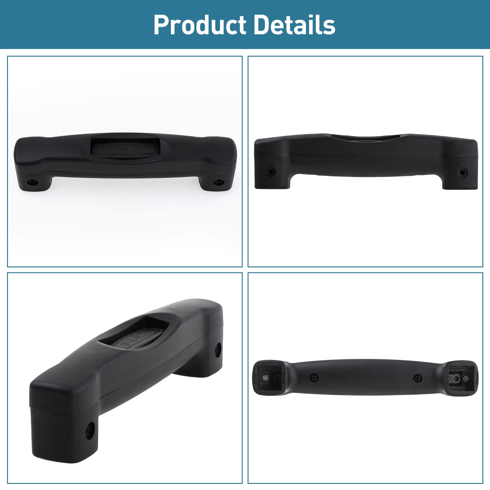 Durable Luggage Trunk Handle Replacement - 148mm x 20mm Suitcase Pull Handle with Wear-Resistant Grip for Travel Carry-On Bags & Storage Cases - Perfect for Business Trips, Vacations, and Airport Travel