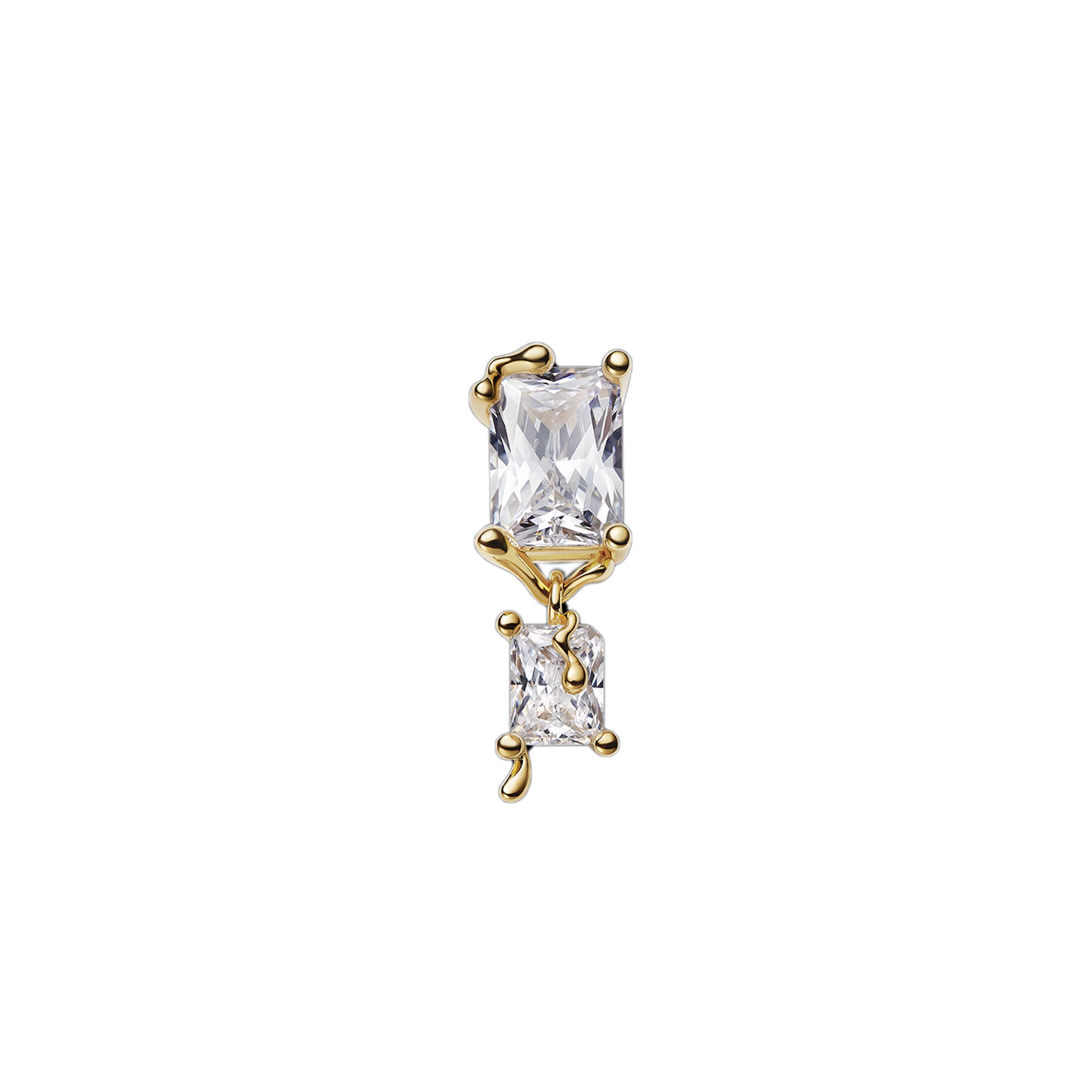 Elegant Roppongi Drop Earrings for Women - 14K Gold Plated Dangle Earrings | Perfect for Parties, Weddings & Date Nights