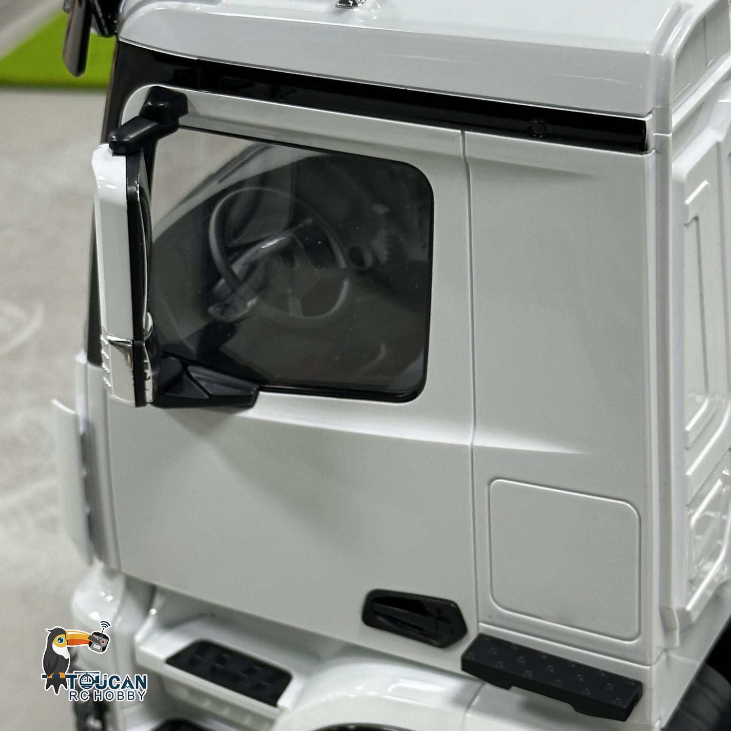 1/14 Scale 6x6 RC Tractor Truck Model - 10CH Radio Controlled, 2-Speed Brush Motor ESC, No Lock Differential Axle - Off-Road Adventure & Construction Site Play