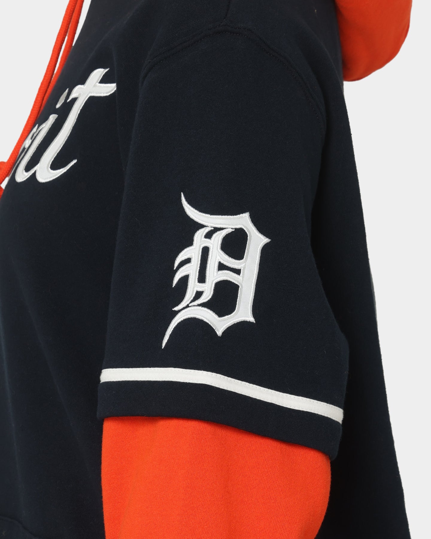 47 Brand Detroit Tigers Shortstop Hoodie - Navy Blue Pullover for Men & Women | Cozy Fall & Winter Wear for Baseball Fans & Casual Outfits