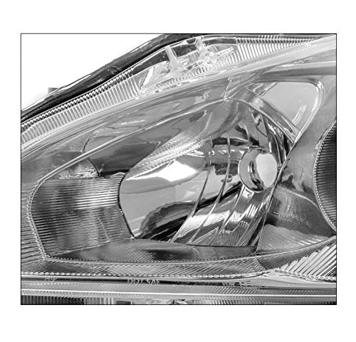 2013-2015 Nissan Altima Sedan 4DR Projector Headlights - Chrome Housing Replacement Headlamps for Enhanced Night Driving & Style Upgrade