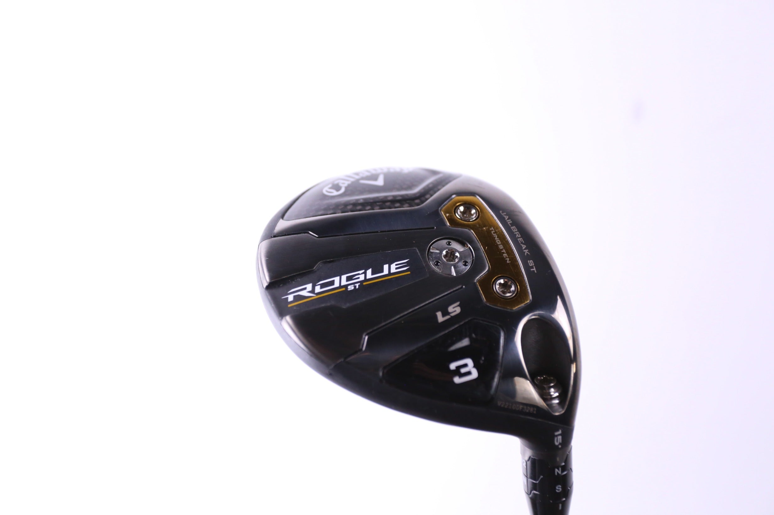 Used Callaway Rogue ST LS 3 Wood Golf Club - Right Handed 15° Regular Flex Driver for Men | Perfect for Long Fairway Shots & Tee Offs