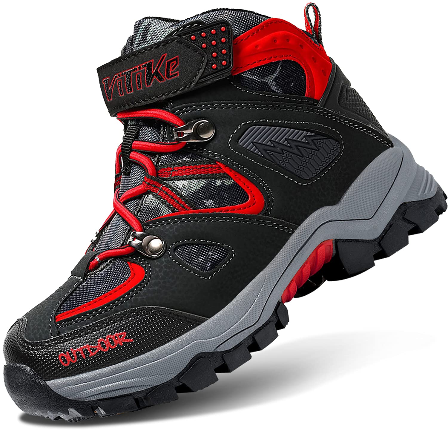 Littleplum Boys' Waterproof Snow Boots for Winter - Anti-Slip Hiking & Outdoor Shoes for Toddlers & Kids (Toddler/Little Kid/Big Kid) - Perfect for Snow Play, Winter Hiking & Outdoor Adventures