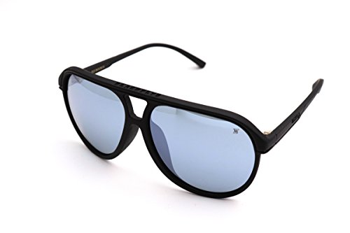 Matte Black W/ Silver Mirror Lens