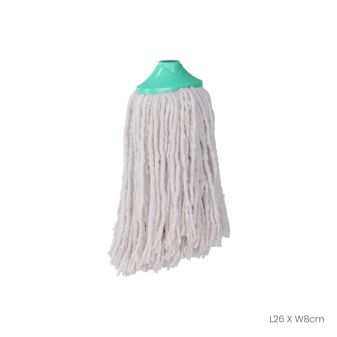 Heavy Duty 200g Cotton Mop Head Replacement (HFH1344H) - Ideal for Deep Cleaning Floors, Kitchens & Commercial Spaces