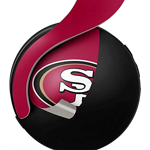 Official NFL San Francisco 49ers Gaming Skin Decal for PS5 Pulse 3D Wireless Headset - Large Logo Design | Customizable Protective Cover for Gaming Accessories & Headphone Protection