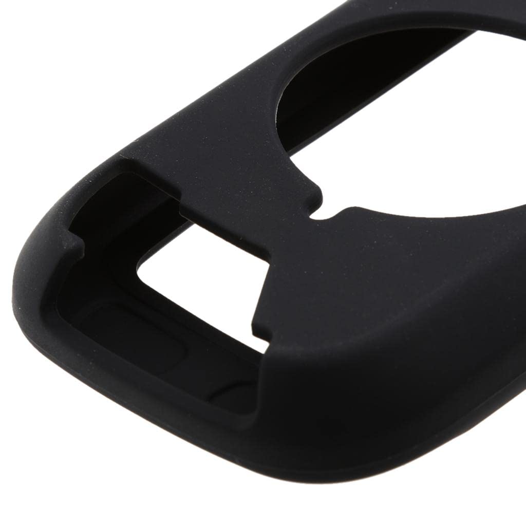Premium Black Silicone Protective Case for Garmin Edge 1000 GPS Bike Computer - Durable Shockproof Cover for Cycling, Mountain Biking & Outdoor Adventures