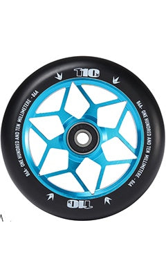Envy Diamond Scooter Wheels 110mm - High Performance Teal Wheels for Aggressive Scooter Riding & Tricks | Perfect for Street, Park & Skatepark Use