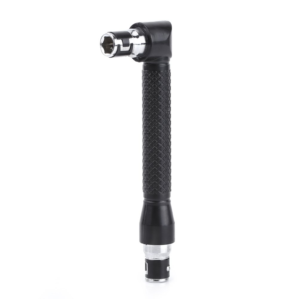 1/4 Inch Hex Socket Wrench Set - Double Head L Shape Wrench Driver for Screwdriver Bits | Torque Wrench & Angle Grinder Socket Tool for Woodworking, Construction & Technicians | Perfect for DIY Projects, Home Repairs & Professional Use