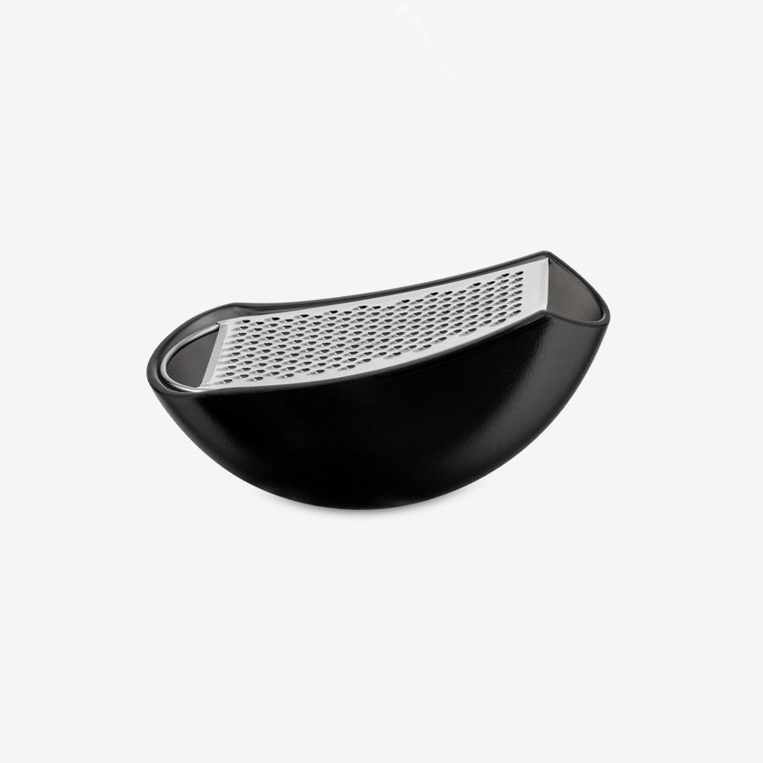 Alessi Parmenide Grater - Premium Stainless Steel Cheese Grater for Kitchen - Perfect for Pasta, Salads & Gourmet Cooking