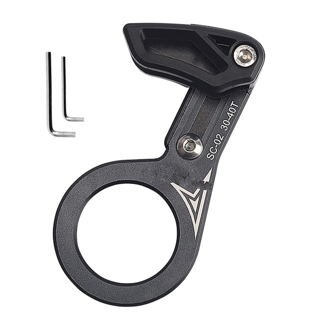 Universal Bike Chain Stabilizer Guide - Positive/Negative Teeth MTB Chain Protector for Mountain Bikes | Prevents Chain Drops & Enhances Off-Road Cycling Performance